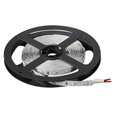 LED flexible strip 4.8W/m, blue, 12V DC,12V DC, SMD2835, 60 LEDs/m, IP20