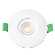 LED downlight for building-in, dimmable, 6W, 3000K/4000K/6500K, 220-240V AC, IP44