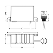 Mini Light control sensor (photocell)